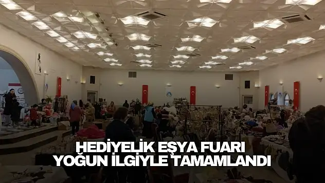 Hediyelik Eşya Fuarı Yoğun İlgiyle Tamamlandı