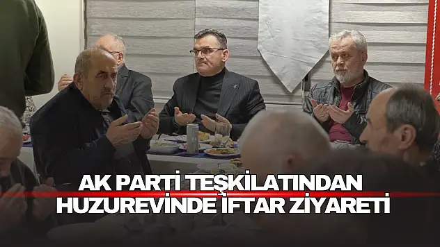 Huzurevi Sakinlerine İftar Ziyareti