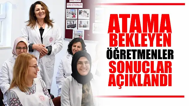 İl içi atamalar açıklandı
