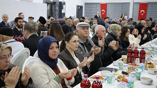 İlk iftar Şehit Yakınları ve Gazilerle