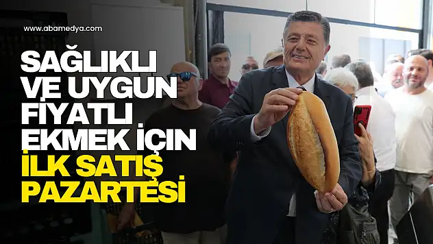 ilk satış Pazartesi!