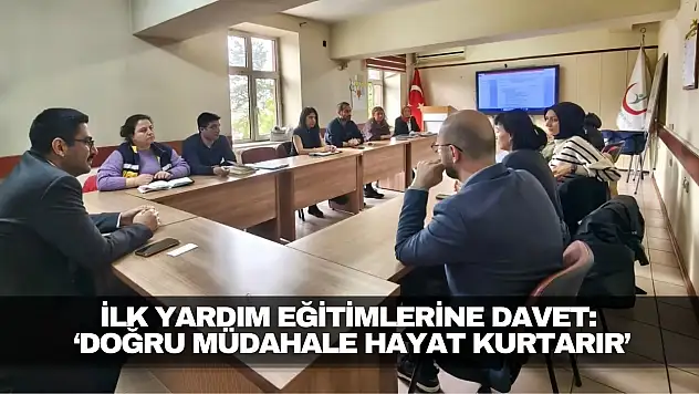 İlk Yardım Eğitimlerine Davet