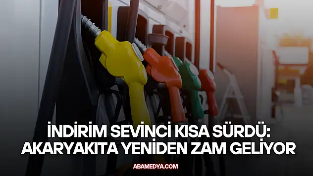 İndirim sevinci kısa sürdü