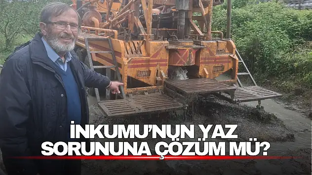 İnkumu'nun Yaz Sorununa Çözüm Mü?