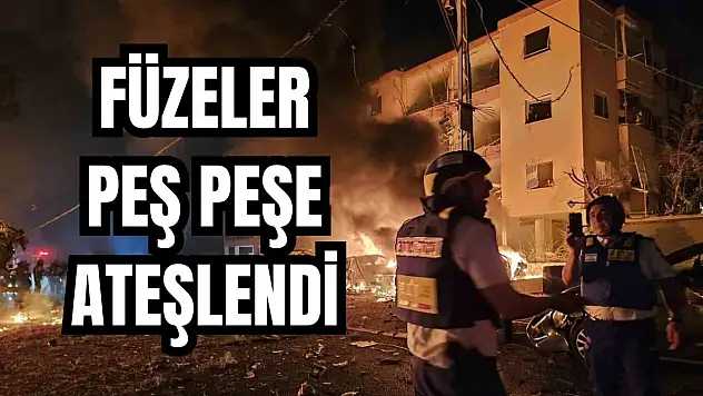 İran'dan İsrail'e yeni füze saldırısı