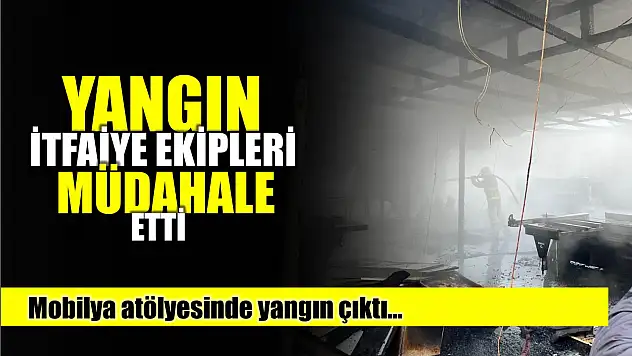 İtfaiye ekipleri müdahale etti