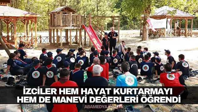 İzciler Hem Hayat Kurtarmayı Hem de Manevi Değerleri Öğrendiler