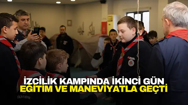 İzcilik kampında ikinci gün
