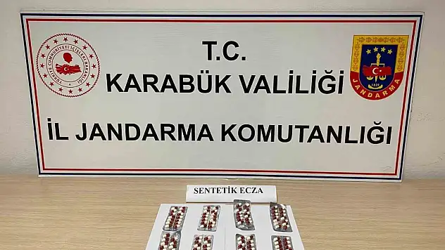 Jandarma 109 adet hap ele geçirdi