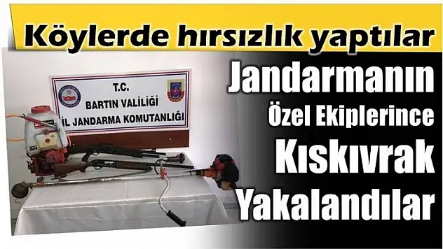 JANDARMA ÖZEL EKİP KURDU