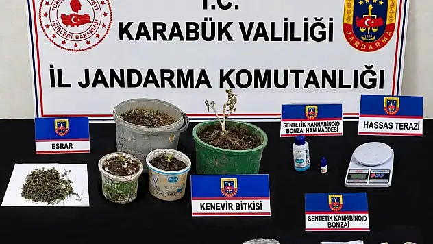 Jandarmadan uyuşturucu operasyonu