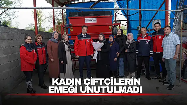 Kadın Çiftçilerin Emeği Unutulmadı