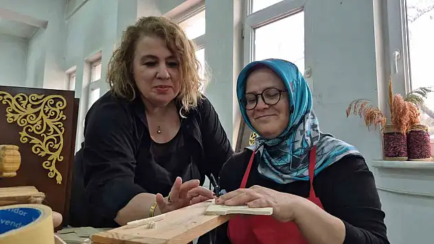 Kadınlara özgüven ve meslek kazandıran kurs: