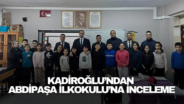 Kadiroğlu Abdipaşa İlkokulu'nda
