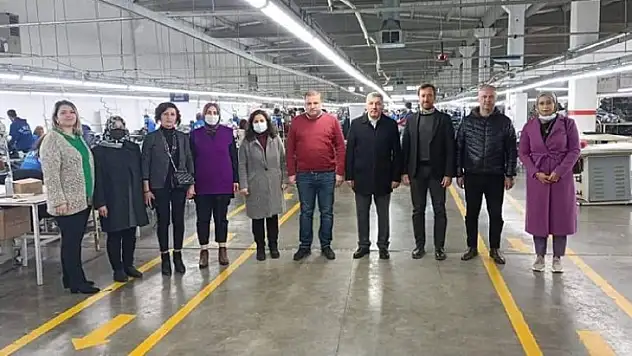 Kalaycı'dan fabrika ziyaretleri
