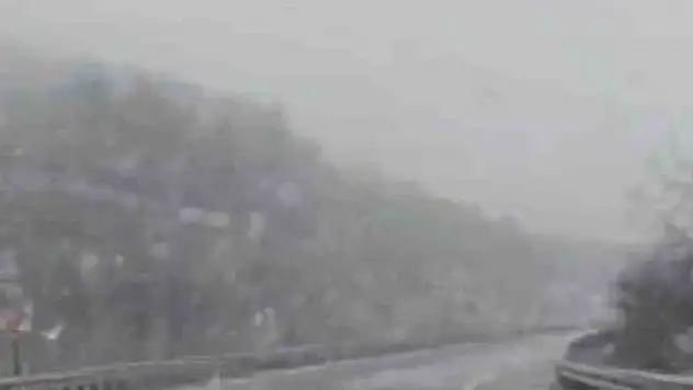 Karabük-Çerkeş kara yolunda kar yağışı başladı