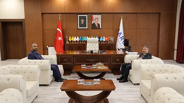 Karabük Cumhuriyet Başsavcısı Akman'dan Rektör Akkaya'ya ziyaret