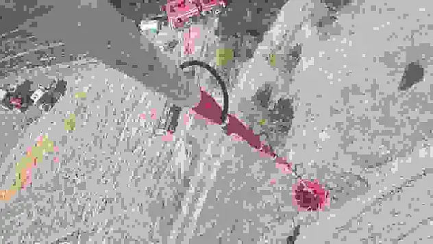 Çıkan anız yangını söndürüldü