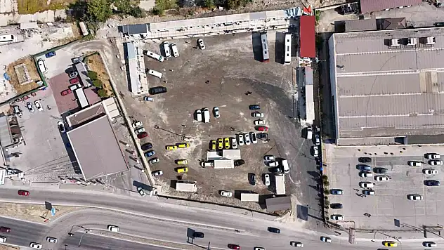 Karabük'te geçici terminal hizmet vermeye başladı
