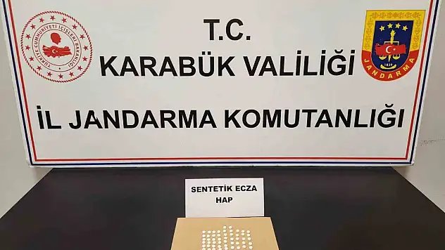 Karabük'te jandarmadan uyuşturucu operasyonu: 3 gözaltı