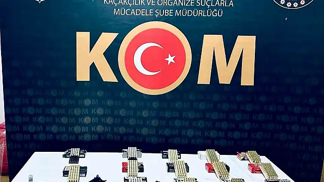 Karabük'te silah operasyonu: 4 tabanca ve yüzlerce fişek ele geçirildi