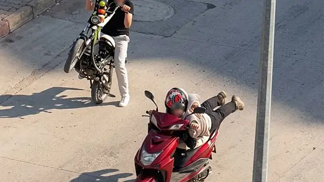 Karabük'te tehlikeli anlar
