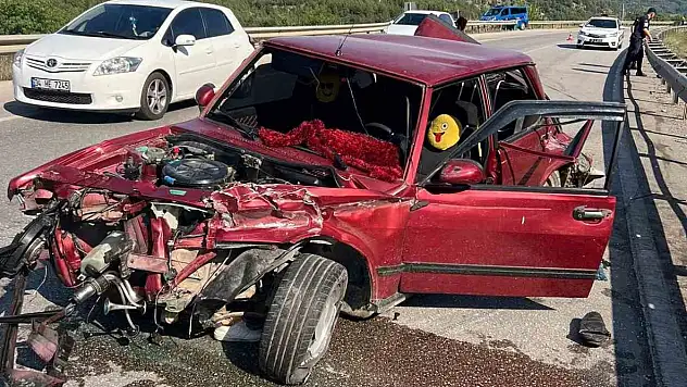 Karabük'te trafik kazası