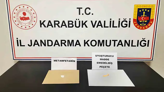 Karabük'te uyuşturucu operasyonu