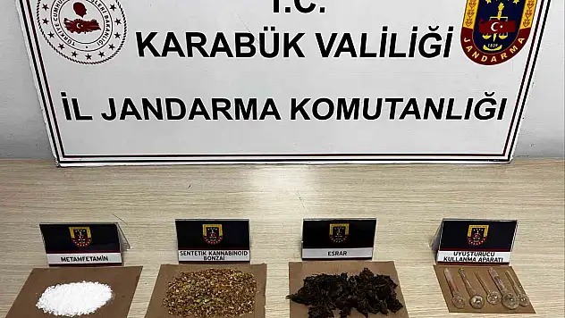 Karabük'te uyuşturucu operasyonu: 5 gözaltı