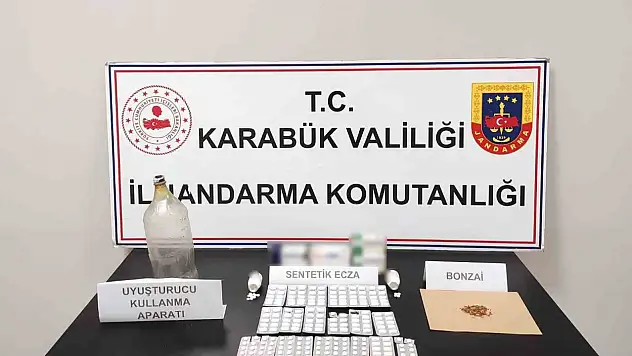 Karabük'te uyuşturucu operasyonu: 1 gözaltı