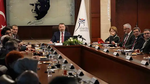 Karabük Üniversitesi'nin yükselen başarı grafiği masaya yatırıldı