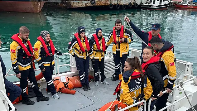 Karadeniz'de 'hayat kurtarma' tatbikatı