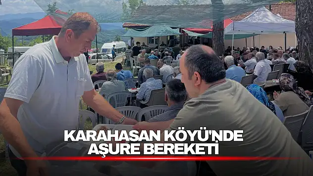 Karahasan Köyü'nde Aşure Bereketi