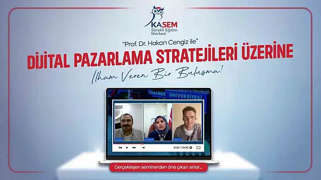 KASEM'den yoğun katılımlı dijital pazarlama semineri