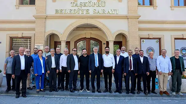 KASİAD yönetiminden Taşköprü Belediyesine ziyaret