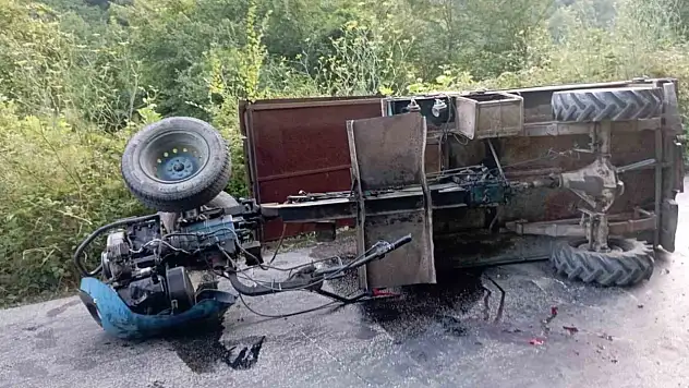 Kastamonu'da 'pat-pat' kazası: 1 yaralı