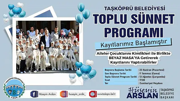 Kastamonu'da 75 çocuk erkekliğe ilk adımını atıyor