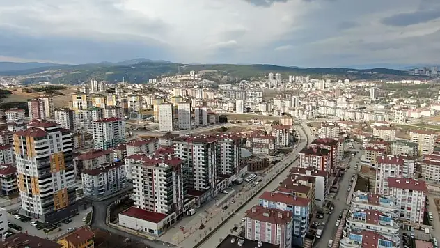 Kastamonu'da Haziran ayında 405 konut satıldı