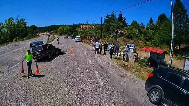 Kastamonu'da iki otomobil çarpıştı: 2 yaralı