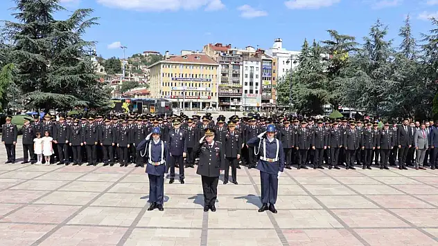 Kastamonu'da Jandarma teşkilatının 186. kuruluş yıl dönümünü kutladı