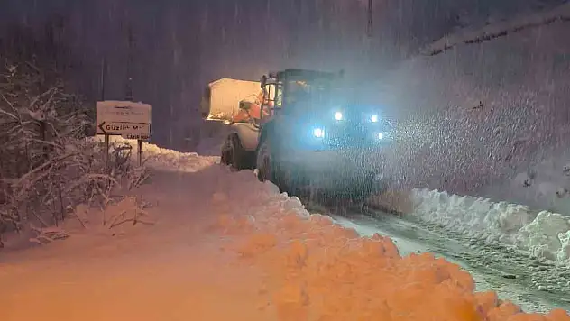 Kastamonu'da kapalı köy yolu sayısı 616'ya düştü