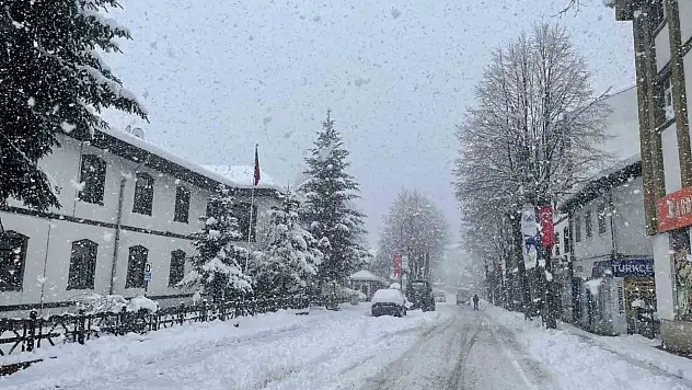 Kastamonu'da kar yağışı sürüyor: 181 köy yolu ulaşıma kapandı