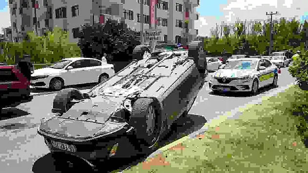 Kastamonu'da otomobil takla attı: 1 yaralı