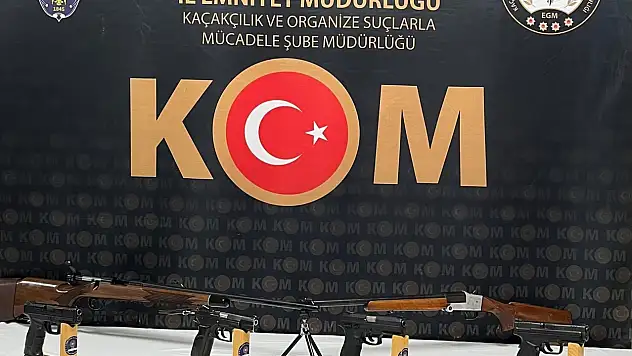 Kastamonu'da silah operasyonu: 4 gözaltı