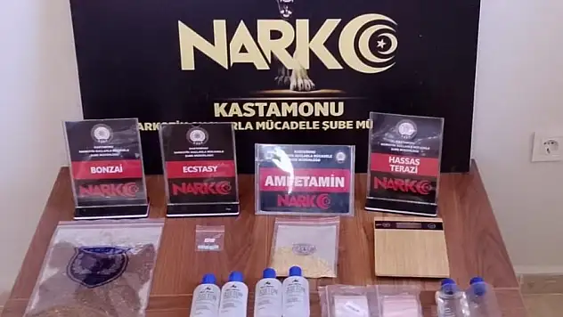 Kastamonu'da uyuşturucu operasyonu: 1 gözaltı