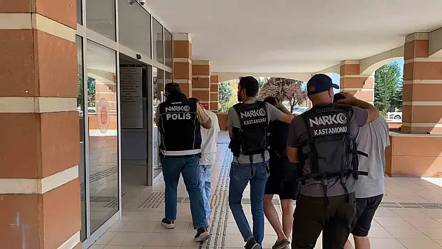 Kastamonu'da uyuşturucu operasyonu: 2 tutuklama