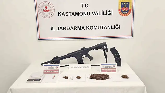 Kastamonu'da uyuşturucu operasyonu: 5 tutuklama