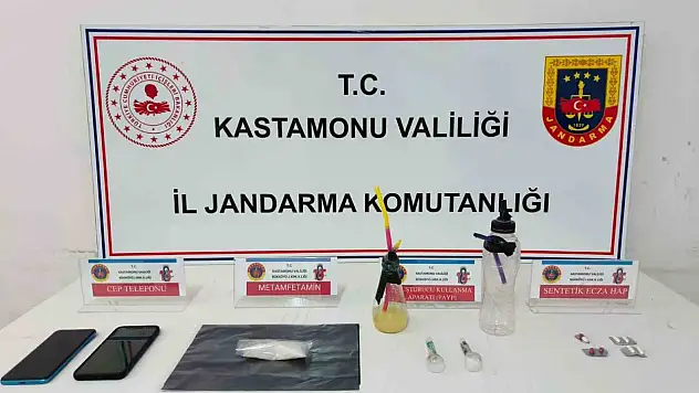 Kastamonu'da uyuşturucu operasyonu