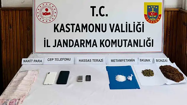 Kastamonu'da uyuşturucu operasyonu: 1 tutuklama