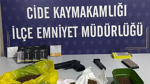 Kastamonu'da uyuşturucuyla yakalanan 4 şahıs gözaltına alındı